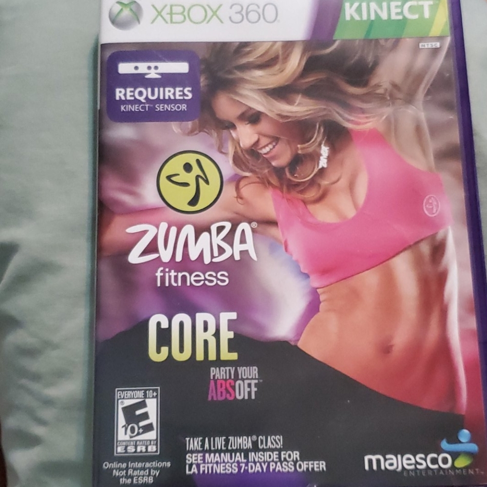 Zumba fitness core  game for xbox 360